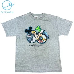 ヴィンテージ ディズニー Tシャツ 06 Walt Disney World スティッチ ミッキー M メキシコ製 USA製生地 ダブルステッチ 古着 レア