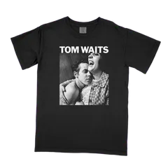 【輸入新品レア】TOM WAITS - RAIN DOGS BLACK トムウェイツ Tシャツ Comfort Colors