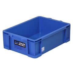 JEJアステージ NFボックス #22 ブルー 防災 W約37×D約53.6×H約16.2cm