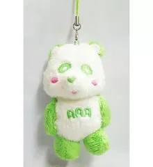 【中古】ストラップ(男性) え～パンダ(緑) ぬいぐるみ携帯ストラップ 「AAA 4th Anniversary LIVE」