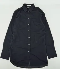美品 マディソンブルー ハイカラ―マダムシャツ 紺 ネイビー コットンシャツ 美品 マディソンブルー ハイカラ―マダムシャツ 紺 ネイビー