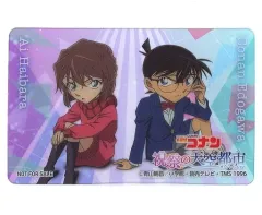 【中古】キャラカード 江戸川コナン＆灰原哀 オリジナルクリアカード 「名探偵コナン×サンシャインシティ 祝祭の天空都市(サンシャインシティ)」 てんぼうパークCAFE購入特典 第2弾
