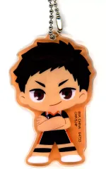 【中古】キーホルダー 澤村大地 烏野アクリルチャーム 「一番くじ 劇場版ハイキュー!! ゴミ捨て場の決戦2」 G賞