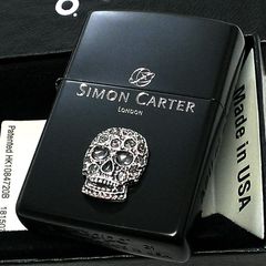 難アリ)zippo☆SIMON CARTER☆シルバーペイズリー☆BKライター - メルカリ