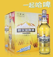 ハルビンビール小麦王　500ml  1ケース12本入
