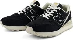 ニューバランス WL996T AH スニーカー レディース ブラック 厚底ソール エレガントデザイン