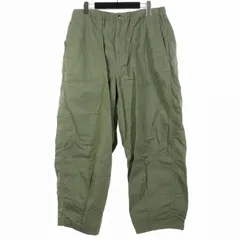 ノースフェイス パープルレーベル THE NORTH FACE PURPLE LABEL 25SS Ripstop Wide Cropped Field Pants ワークパンツ 34 サージグリーン 緑 N25SC106