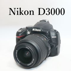 Nikon D3000 S回数少 初心者応援セット スマホ転送 一眼レフ - メルカリ