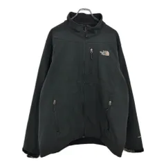 THE NORTH FACE ノースフェイス TNF APEX ソフトシェルジャケット アウトドア グレー(メンズ XL)中古 古着 U4604