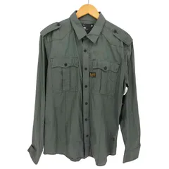 ジースターロー G-STAR RAW エポレット ロゴパッチ L/S シャツ メンズ import：XL のサムネイル