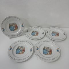 WEDGWOOD　ウェッジウッド　PETER RABBIT　ピーターラビット　25cm　プレート　5点　セット　お250415-5