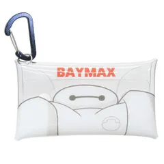 【メール便】ベイマックス ミニポーチ クリアマルチケースS ぎゅうぎゅう ディズニー マリモクラフト 小物入れ キャラクター グッズ 