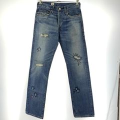 【中古】LEVI'S 505 デニムパンツ 日本製 サイズW29L32 pc9-a5878-0002 リーバイス[19]のサムネイル