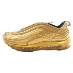 NIKE (ナイキ) AIR MAX97 QS エアマックス97 ローカットスニーカー ゴールド US9.5/27.5cm