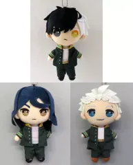 【中古】ぬいぐるみマスコット・ぬいぐるみバッジ 全3種セット ぬいぐるみマスコット～桜遥＆杉下京太郎＆梅宮一～ 「WIND BREAKER」 ゲオグループ限定