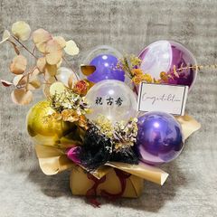 還暦祝い古希祝い バルーンギフト 喜寿祝い 大きい バルーンアレンジ 誕生日 大人 長寿祝い バルーンフラワー おしゃれ 豪華 電報 70歳 77歳 長寿 卓上 お祝い 敬老の日 数字 プレゼント バルーン電報 銀婚式 金婚式 男性 女性 紫 置き型 シンプル