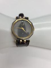 【中古】dunhill ダンヒル 12角形 クォーツ ゴールド レディス 腕時計のサムネイル