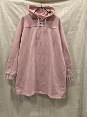adidas(アディダス) 裏起毛 ロング フード付きTシャツ 44 55