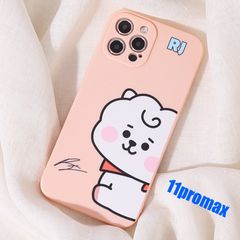 ❤️残り僅か 防弾少年団 RJ iPhone11Pro max　可愛い 韓国 iPhoneケース  BT21 グッズ おしゃれ スマホケース ビーティー21 レンズ保護 耐衝撃 アイフォン ケース かわいい 携帯カバー キャラクター おもしろ シリコン