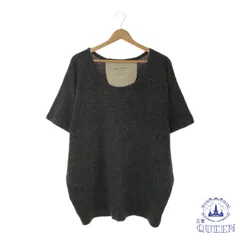 【訳アリ】 Heart Market ハートマーケット トップス Uネック チュニック シンプル カジュアル 半袖 レディース グレー Free 901-13972 送料無料 古着