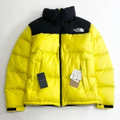 71k11 《新品タグ付き》THE NORTH FACE ザノースフェイス ヌプシ ダウンジャケット XL イエロー×ブラック ND92234のサムネイル