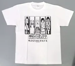 【中古】Tシャツ [単品] 集合 オリジナルTシャツ ホワイト Mサイズ 「Switchソフト 神椿市建設中。REGENERATE ファミ通DXパック」 同梱特典