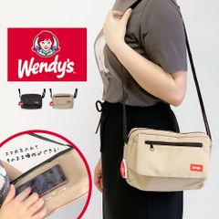 【新品】 ウェンディーズ Wendy's マルチショルダー ショルダーバッグ レディース 斜めがけ 大人 軽量 ナイロン 小さめ ブランド おしゃれ バッグ 鞄 かばん USA アメリカン 雑貨 ハンバーガー ショップ