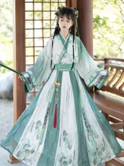 HF-190 豪華刺繍 漢服 かんふく 古風衣装 レトロ風 中華ロリータ コスプレ ワンピース　唐装　仙女服 中華風  美しい刺繍