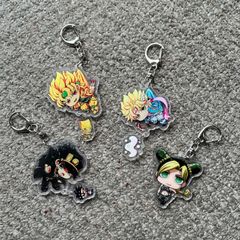 ジョジョの奇妙な冒険 アクリル キーホルダー 4個セット(4-1