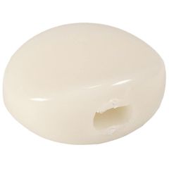 チューナーノブ Tuner Knob - Kluson, Butterbean, Plastic, for tuners, White (1)