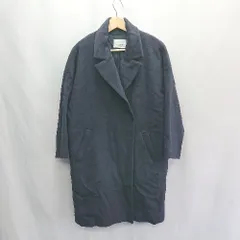 ◇ ⊇ URBAN RESEARCH アーバンリサーチ ウール混合 長袖 コート サイズ1 ネイビー レディース E  【1503050034425】のサムネイル
