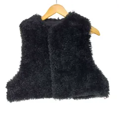 ハイク HYKE 24AW FAUX SHEARLING CROPPED VEST レディース  OSFAのサムネイル