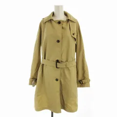 エーグル AIGLE トレンチコート ロング ベルト フード L ベージュ 860491459 /EEのサムネイル