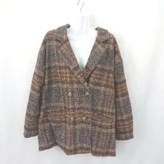 ◇ classicalelf クラシカルエルフ 大人カジュアル 綺麗め 長袖 コート サイズL ブラウン系 レディース E  【1310300036333】