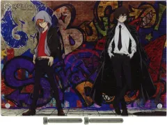 【中古】アクリルスタンド・アクリルパネル 太宰治＆中原中也(羊) 八周年 アクリルアートパネル 「文豪ストレイドッグス」