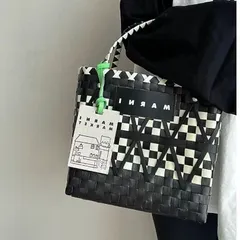 MARNI マルニ ハンドバッグ 織バッグ カゴバッグ ショルダーバッグ#16