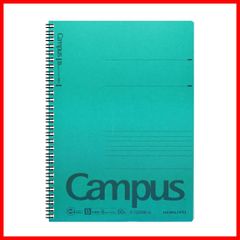 【新着商品】緑 ス-T200B-G 50枚 6号(セミB5) B罫 ツインリングノート Campus コクヨ(KOKUYO)