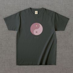 和柄Tシャツ　小紋 行儀 -彩・円-