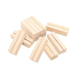 【特価商品】カードたて カード 木製 木製 カードスタンド 卓上スタンド 10個 セット メモ ホルダー スタンド カード立て 名刺ホルダー メモスタンド 立て メニュー 直方体