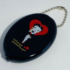 89504 ラバーコインケース BettyBoop BK ブラック