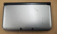 ジャンク扱い　ニンテンドー3DSLL 本体　シルバー　ソフト付き