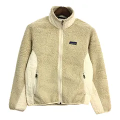 patagonia パタゴニア Retro-X レトロX フリースジャケット アウトドア ベージュ(レディース M)中古 古着 T8324