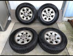 トヨタ 純正 215/70R15 6J+30 15インチ タイヤホイール 4本
