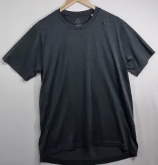 L ） adidas(アディダス) フリーリフト グレー 機能性 半袖Tシャツ