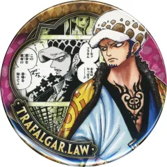 【中古】バッジ・ビンズ トラファルガー・ロー(なァコラさん) 「ワンピース コレクション缶バッジ “HEROES” トラファルガー・ロー 第2弾」