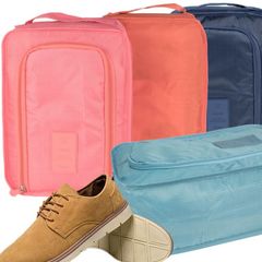 旅行用シューズ収納コンパクトバッグ（～25.5cmまで） ◇靴やサンダルの収納分けに便利