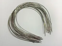 and.A カチューシャ金具 ワイヤー 1.5mm ハンドメイド ヘアアクセサリー( シルバー)