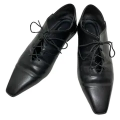 ルタロン (22.5) レースアップシューズ ドレスシューズ ポインテッドトゥ フラット スニーカー 希少デザイン