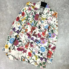 新品未使用 GUCCI × BALENCIAGA テーラードジャケット GG柄 GUCCI x BALENCIAGA The Hacker Jumbo GG Jacket Limited