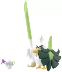 【中古】食玩 トレーディングフィギュア 3.ポットデス＆ネギガナイト 「ポケモンスケールワールド ガラル地方2」